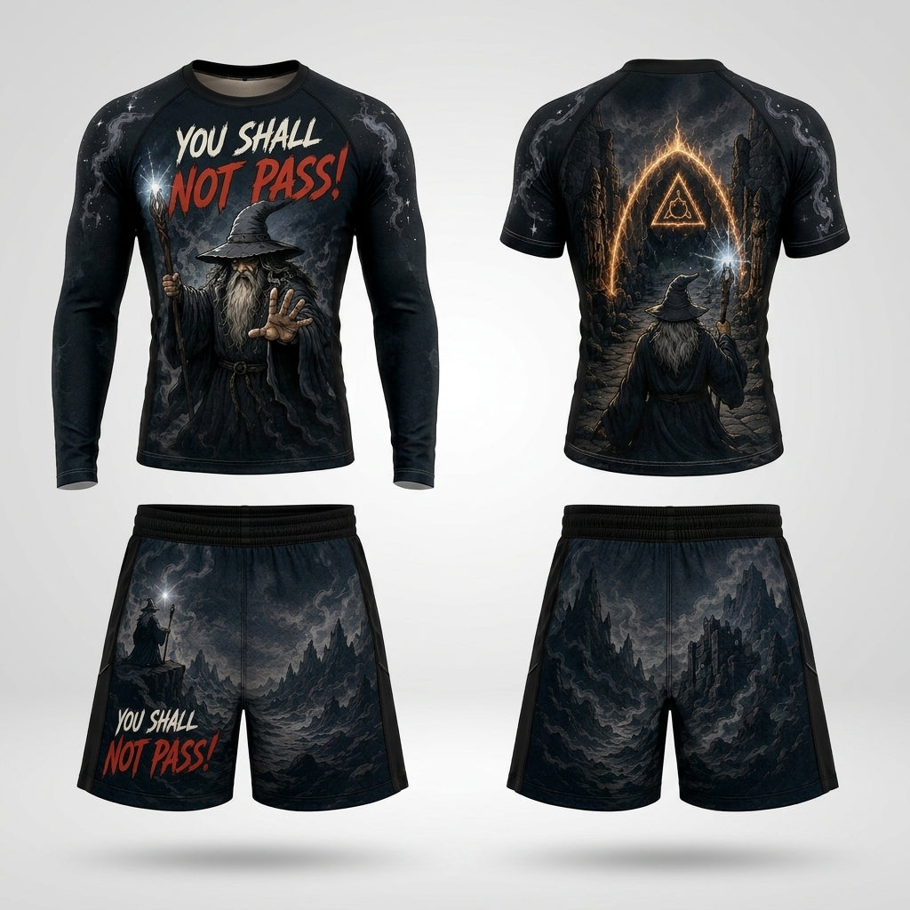 You Shall Not Pass — Rashguard + Shorts Set