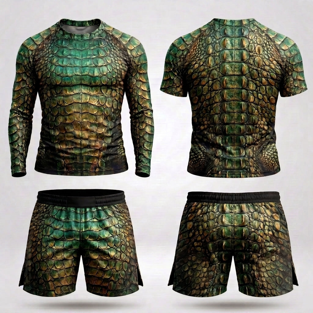 Reptile Rashguard + Shorts Set
