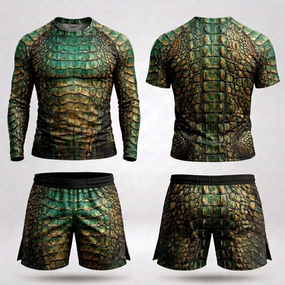Reptile Rashguard + Shorts Set