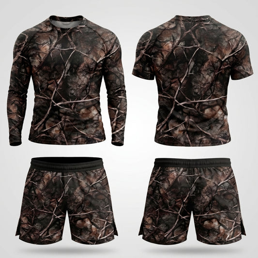 Branch Camo Rashguard + Shorts Set
