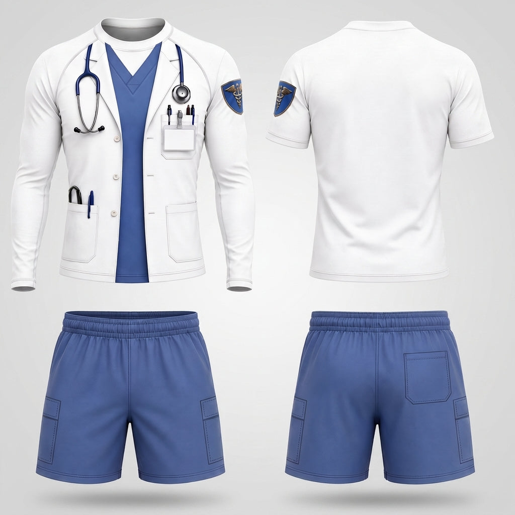 Doctor — Rashguard + Shorts Set
