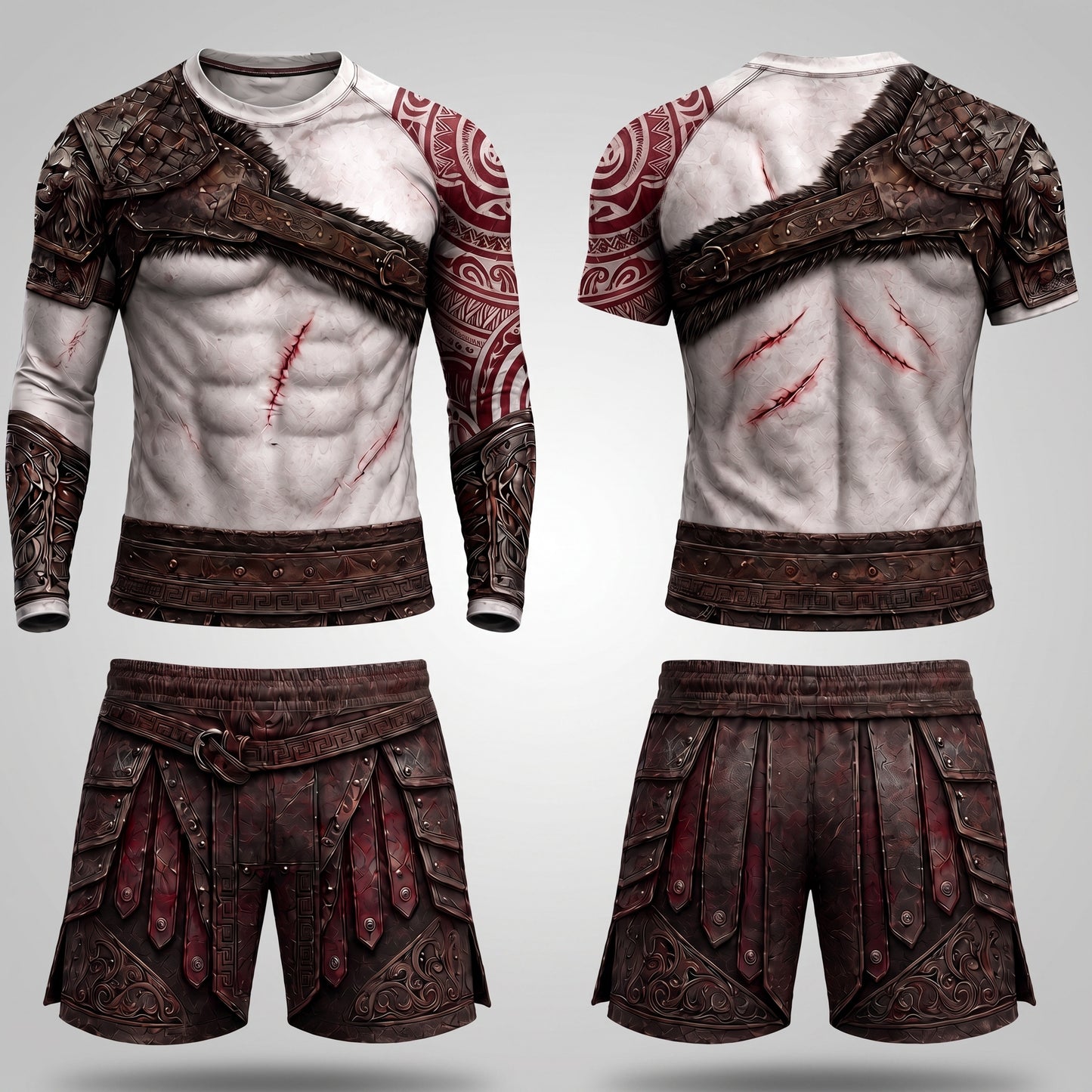 War God Rashguard + Shorts Set