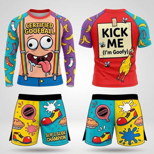 Goofball Rashguard + Shorts Set