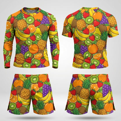 Fruit Salad Rashguard + Shorts Set
