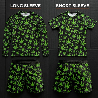 Weed — Rashguard + Shorts Set