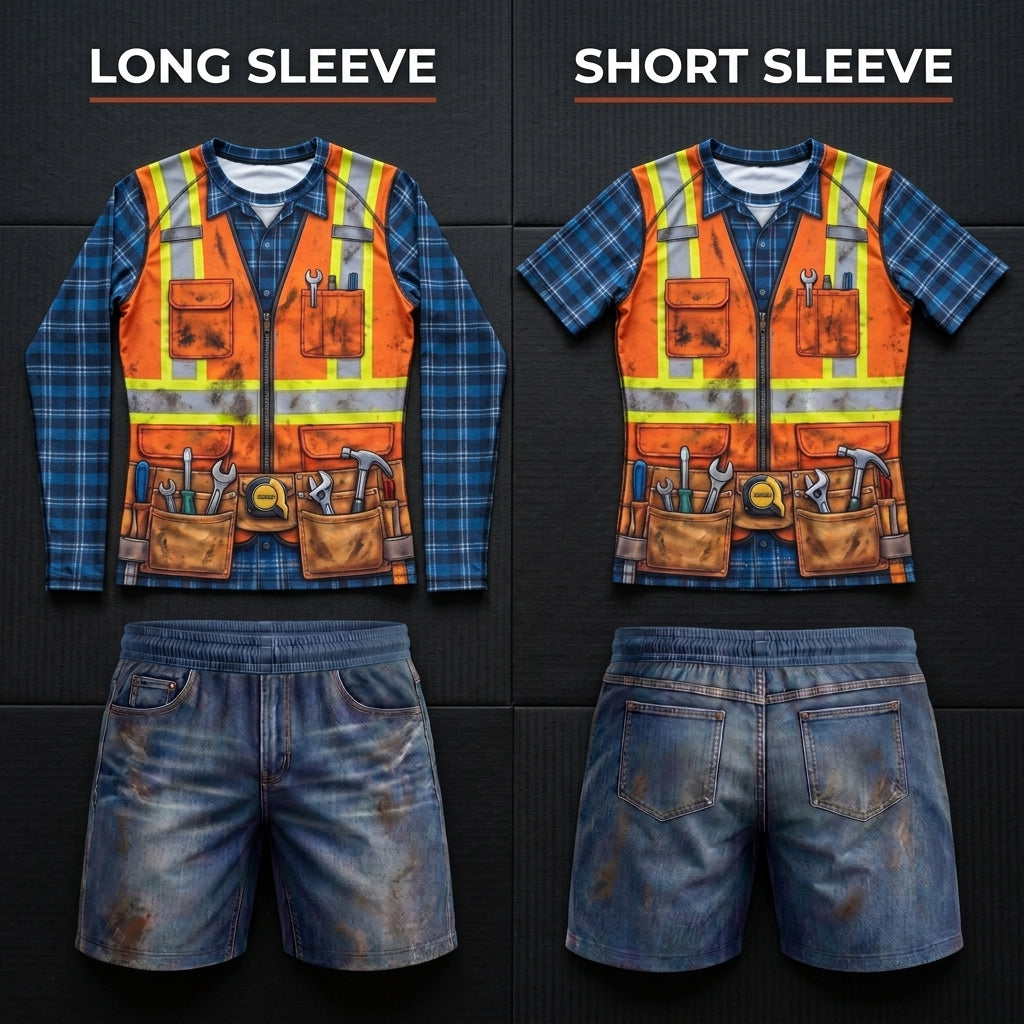 Construction— Rashguard + Shorts Set