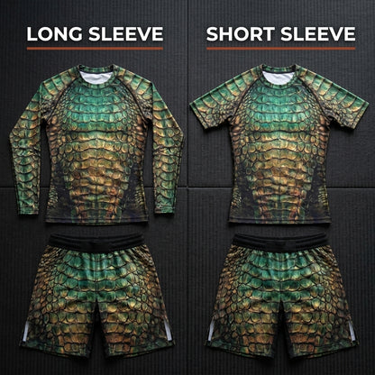 Reptile Rashguard + Shorts Set