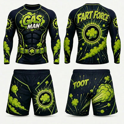 Gas Man — Rashguard + Shorts Set