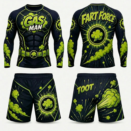 Gas Man — Rashguard + Shorts Set
