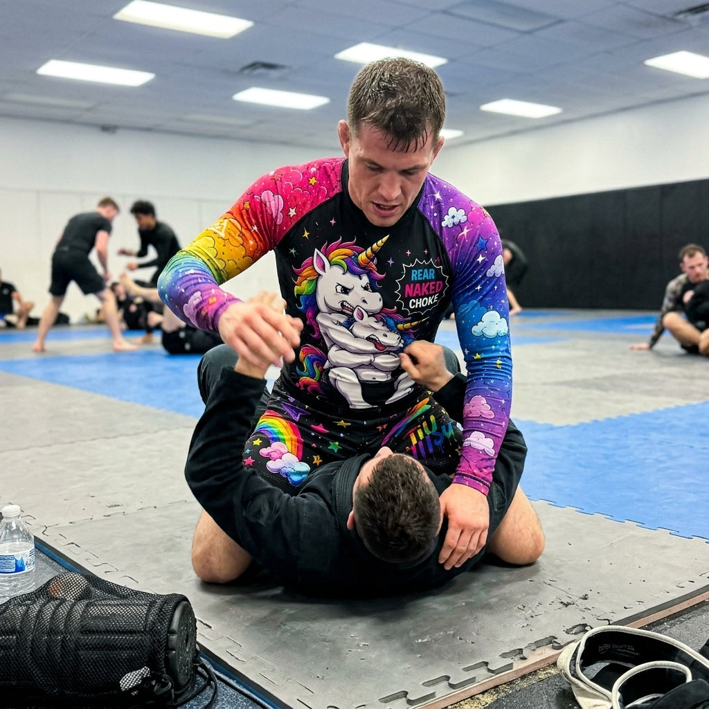 Unicorn choke — Rashguard + Shorts Set