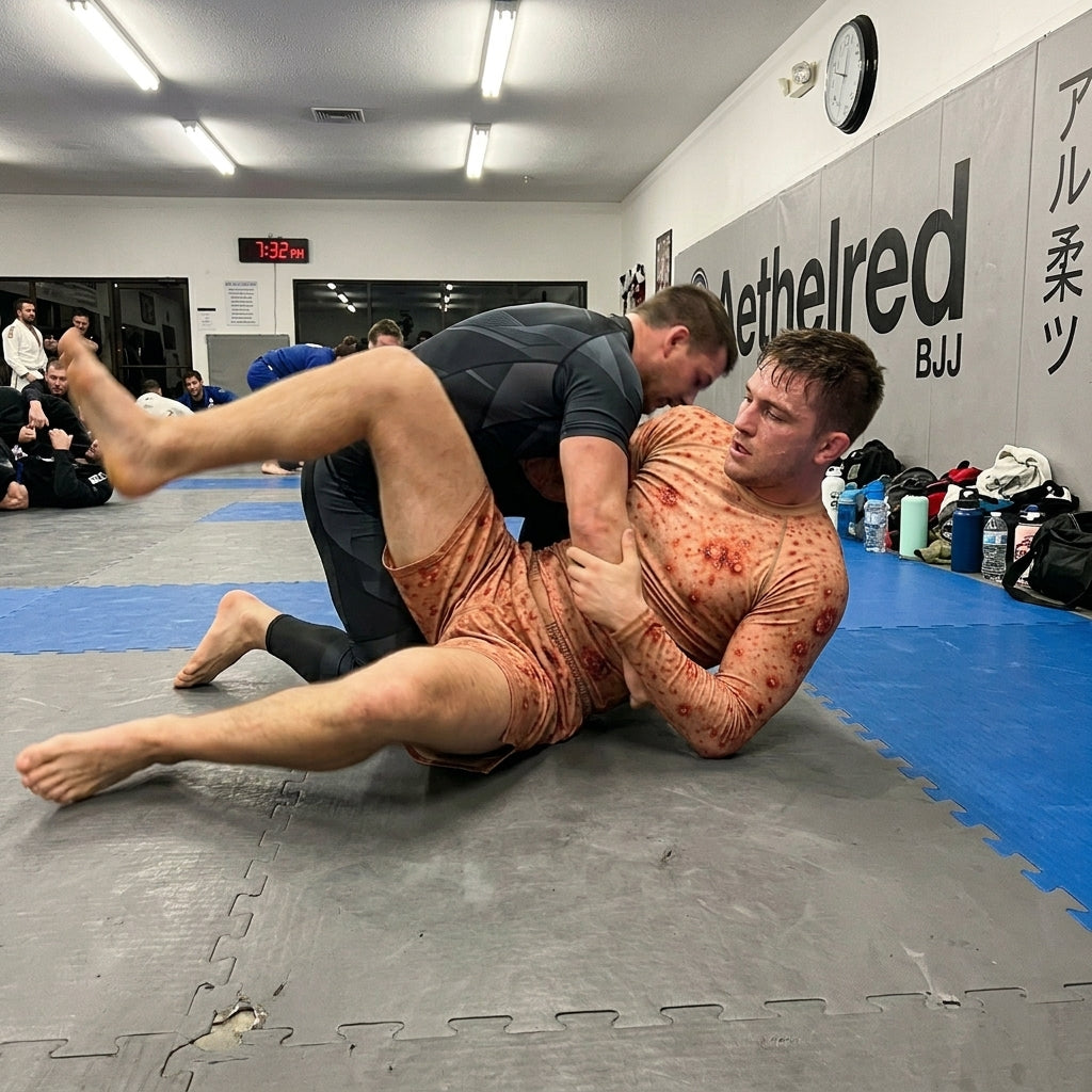 Ring Worm— Rashguard + Shorts Set