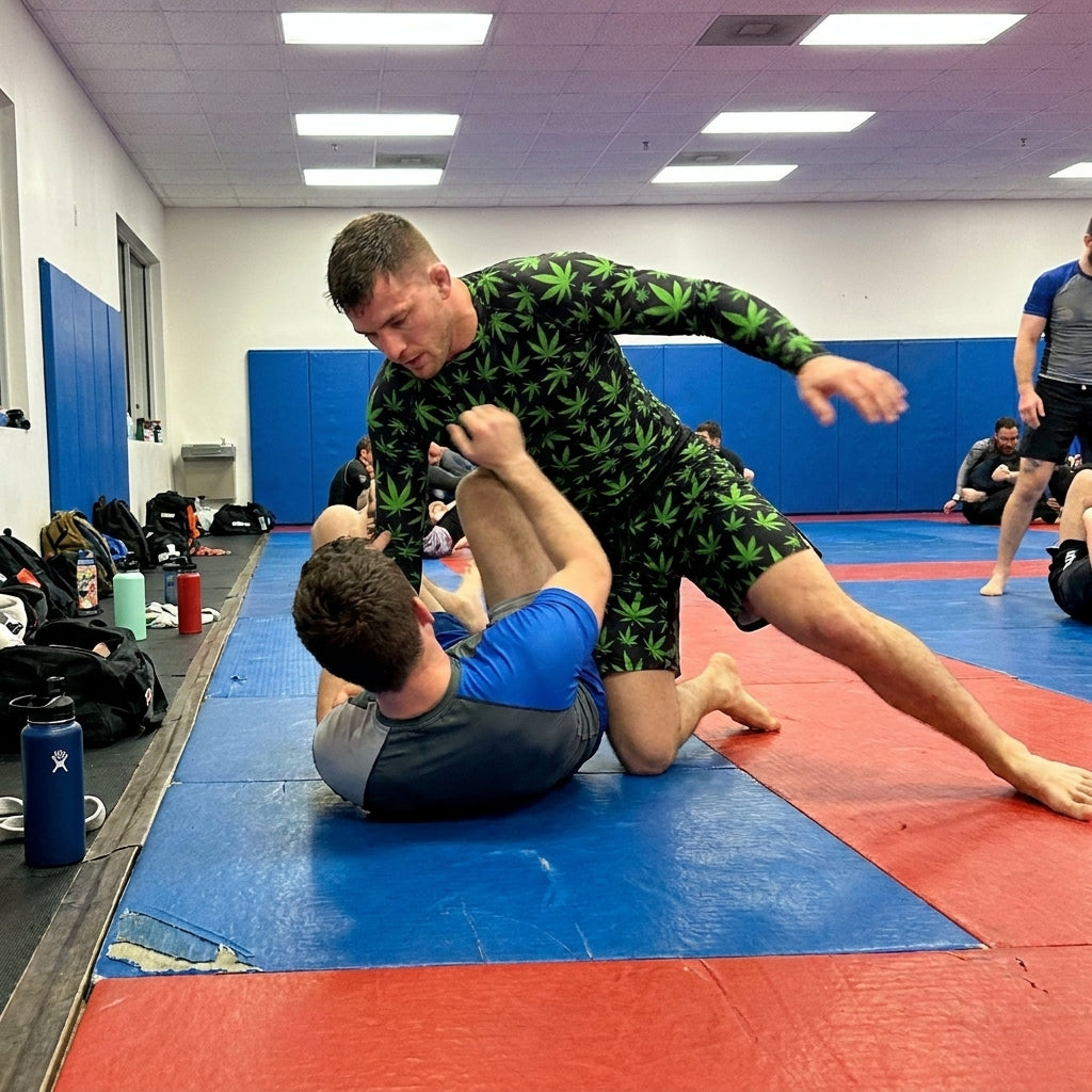 Weed — Rashguard + Shorts Set