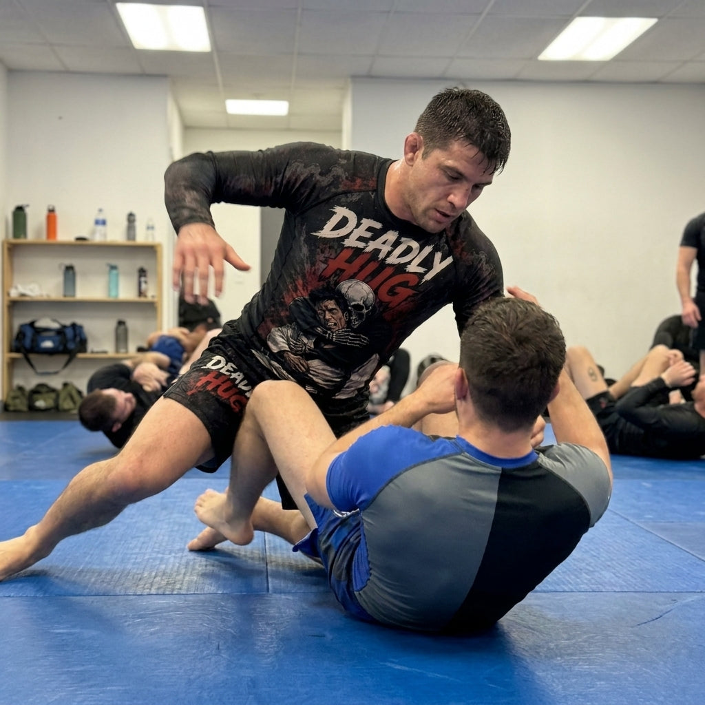 Deadly Hug — Rashguard + Shorts Set