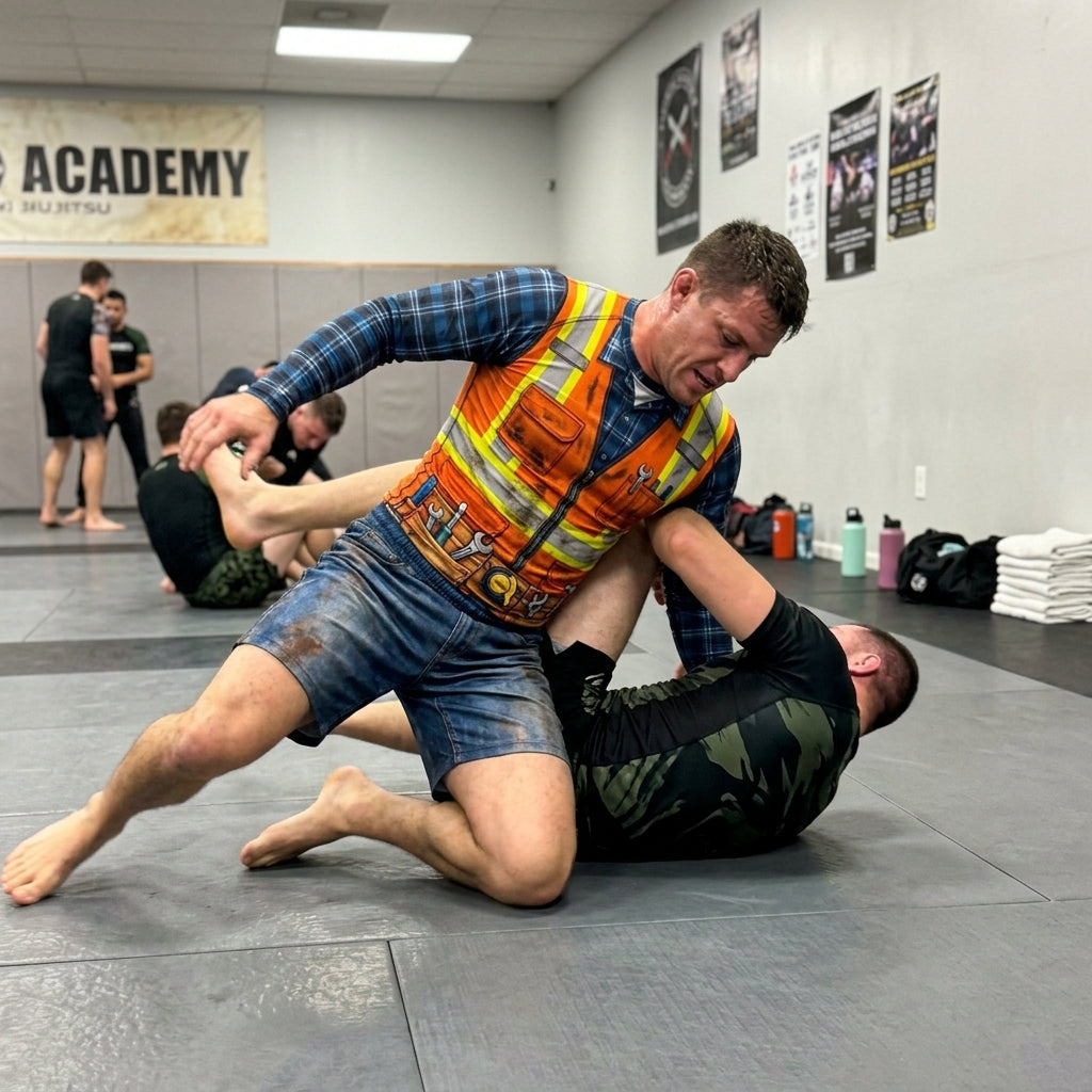 Construction— Rashguard + Shorts Set