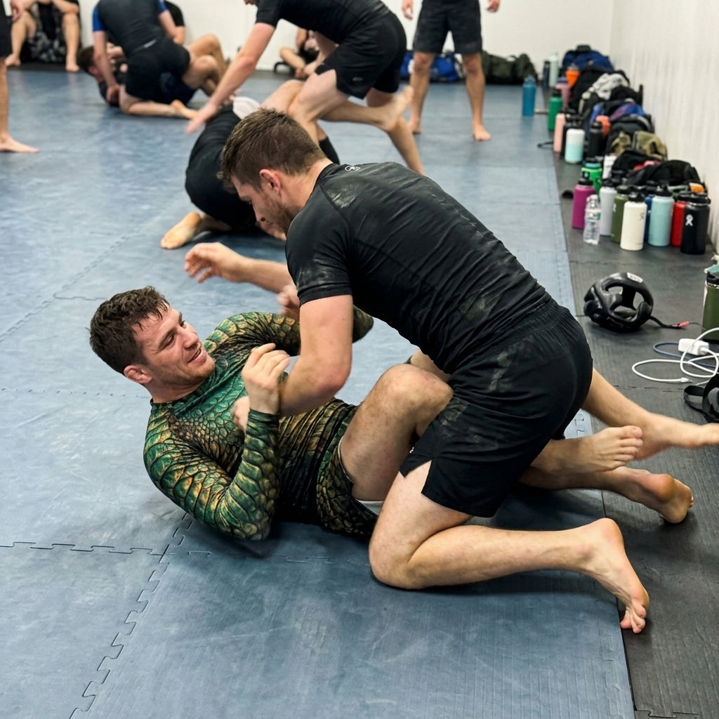 Reptile Rashguard + Shorts Set