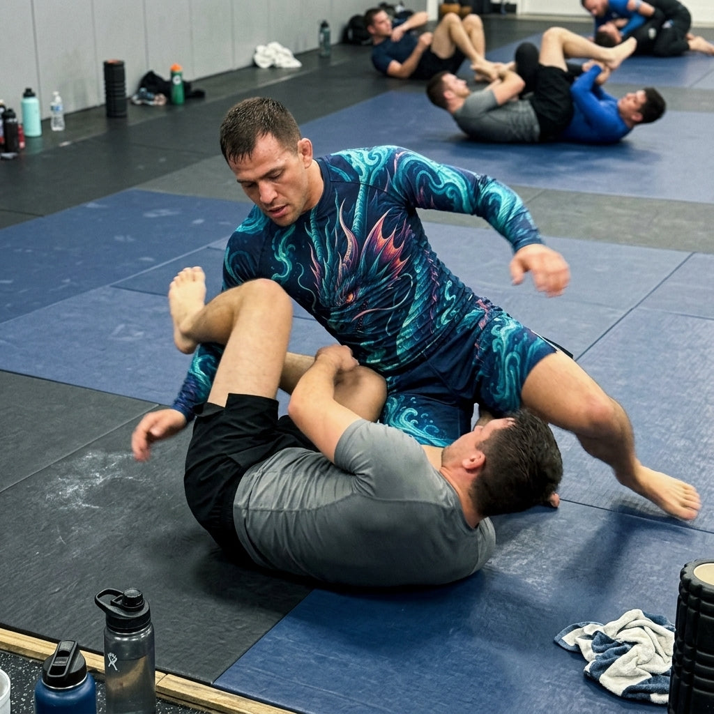 Blue Dragon Rashguard + Shorts Set