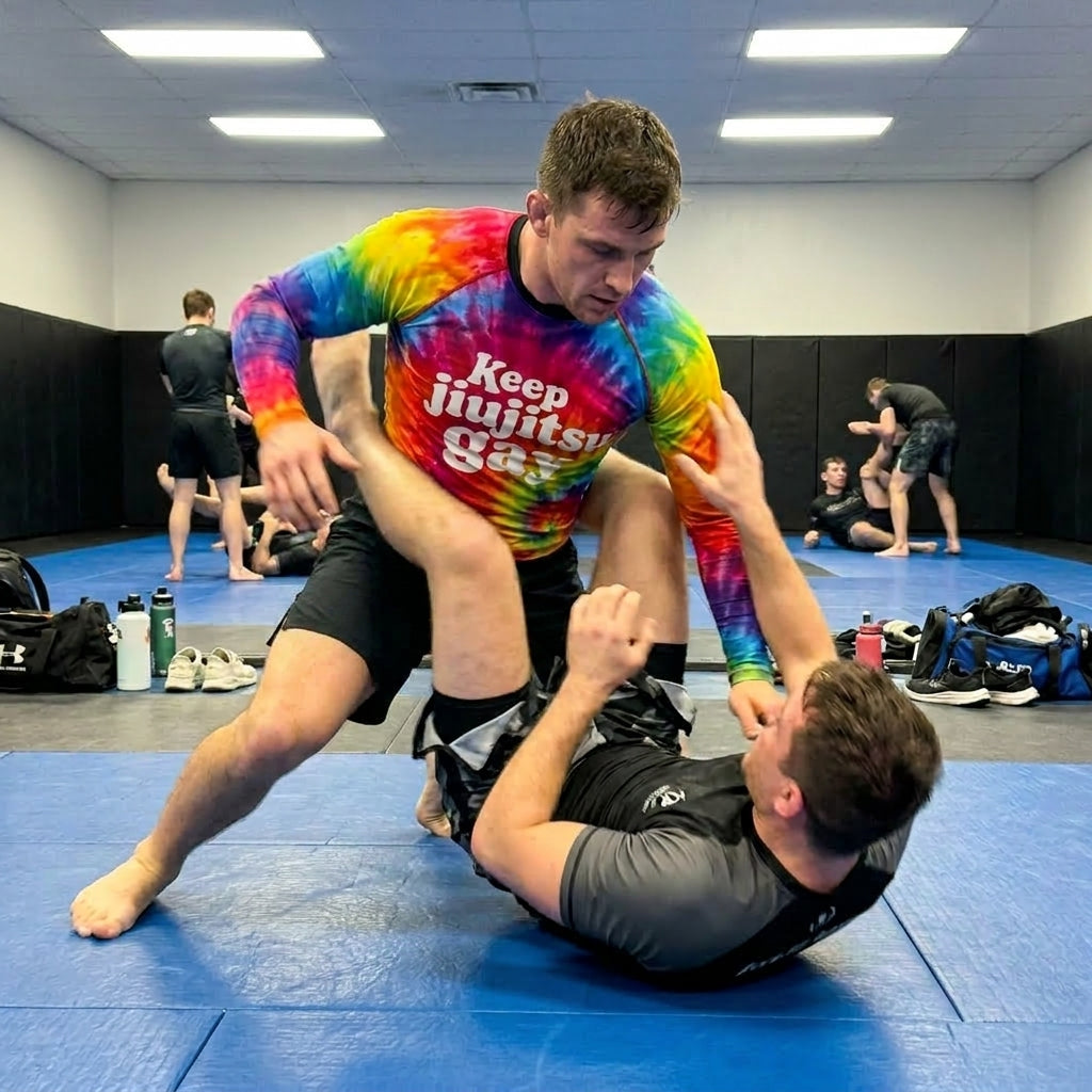 Keep jiujitsu gay — Rashguard
