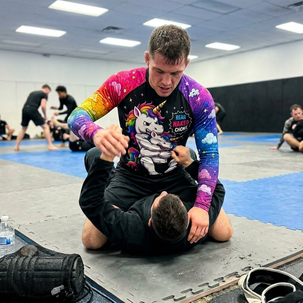 Unicorn choke — Rashguard