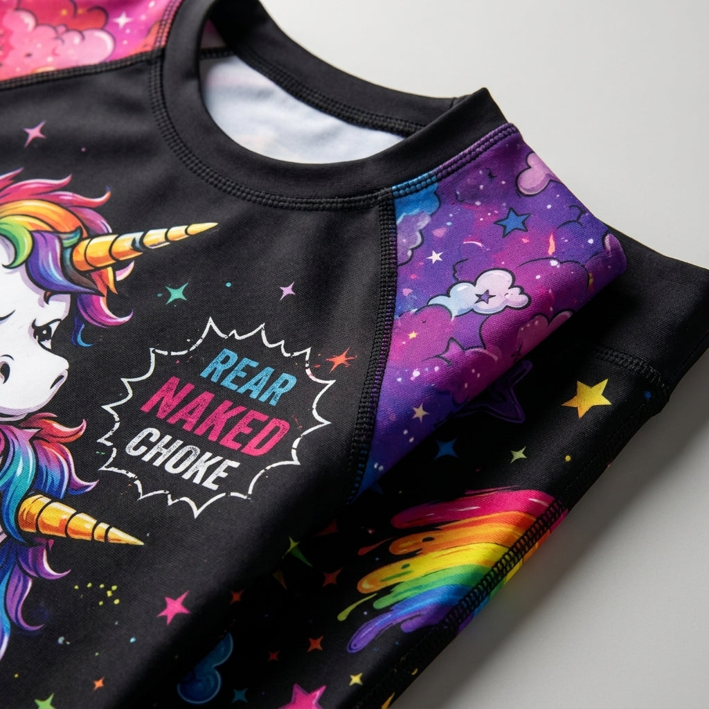 Unicorn Choke — Rashguard + Shorts Set