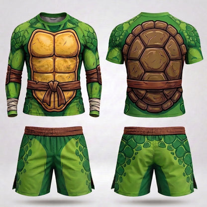 Turtle Rashguard + Shorts Set