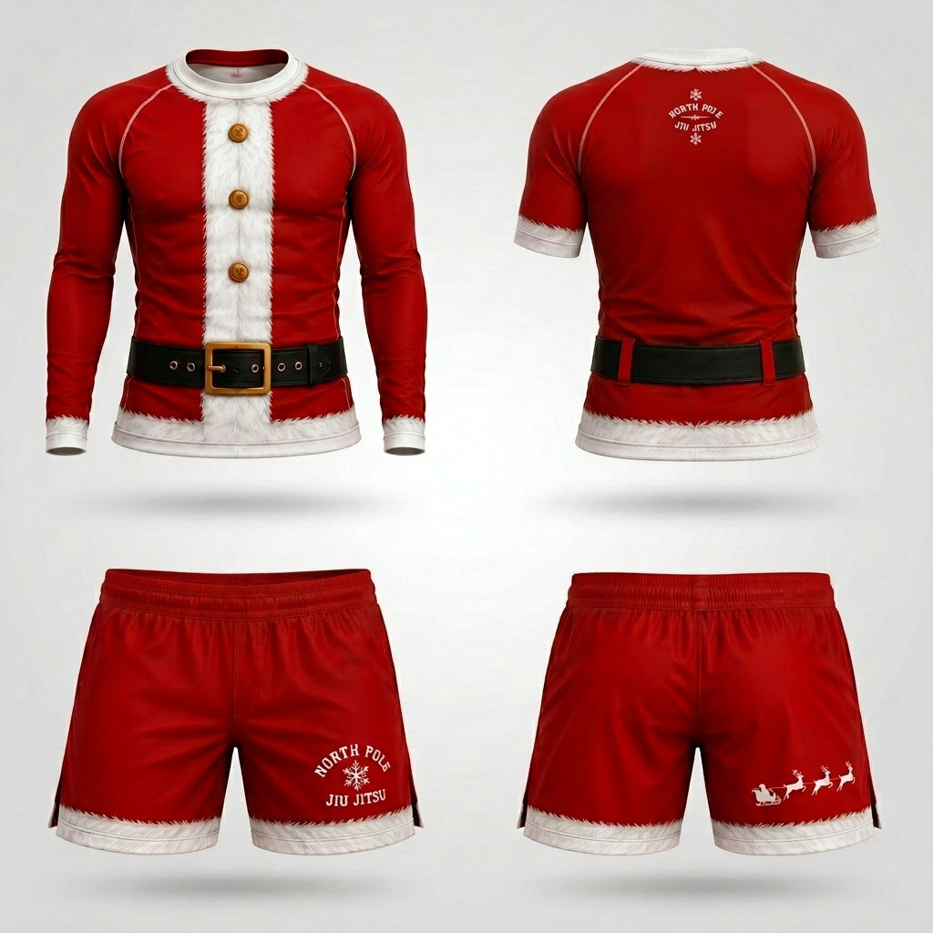 Santa  — Rashguard + Shorts Set