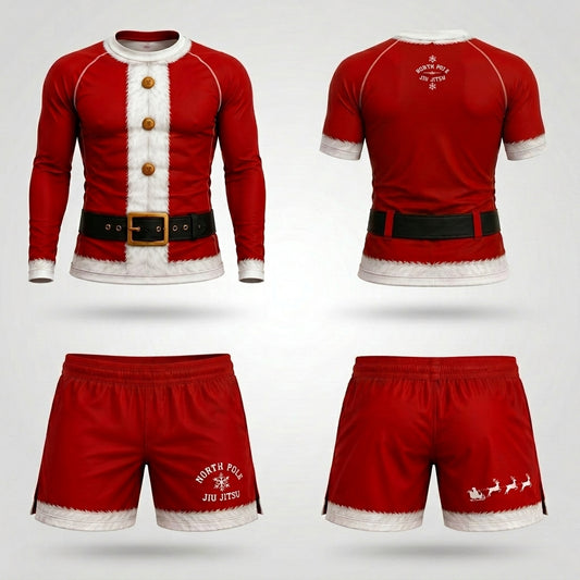 Santa  — Rashguard + Shorts Set