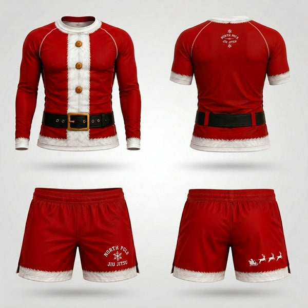 Santa  — Rashguard + Shorts Set