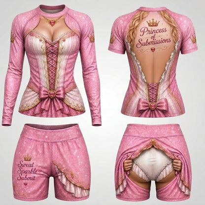 Sexy Princess (Women)— Rashguard + Shorts Set