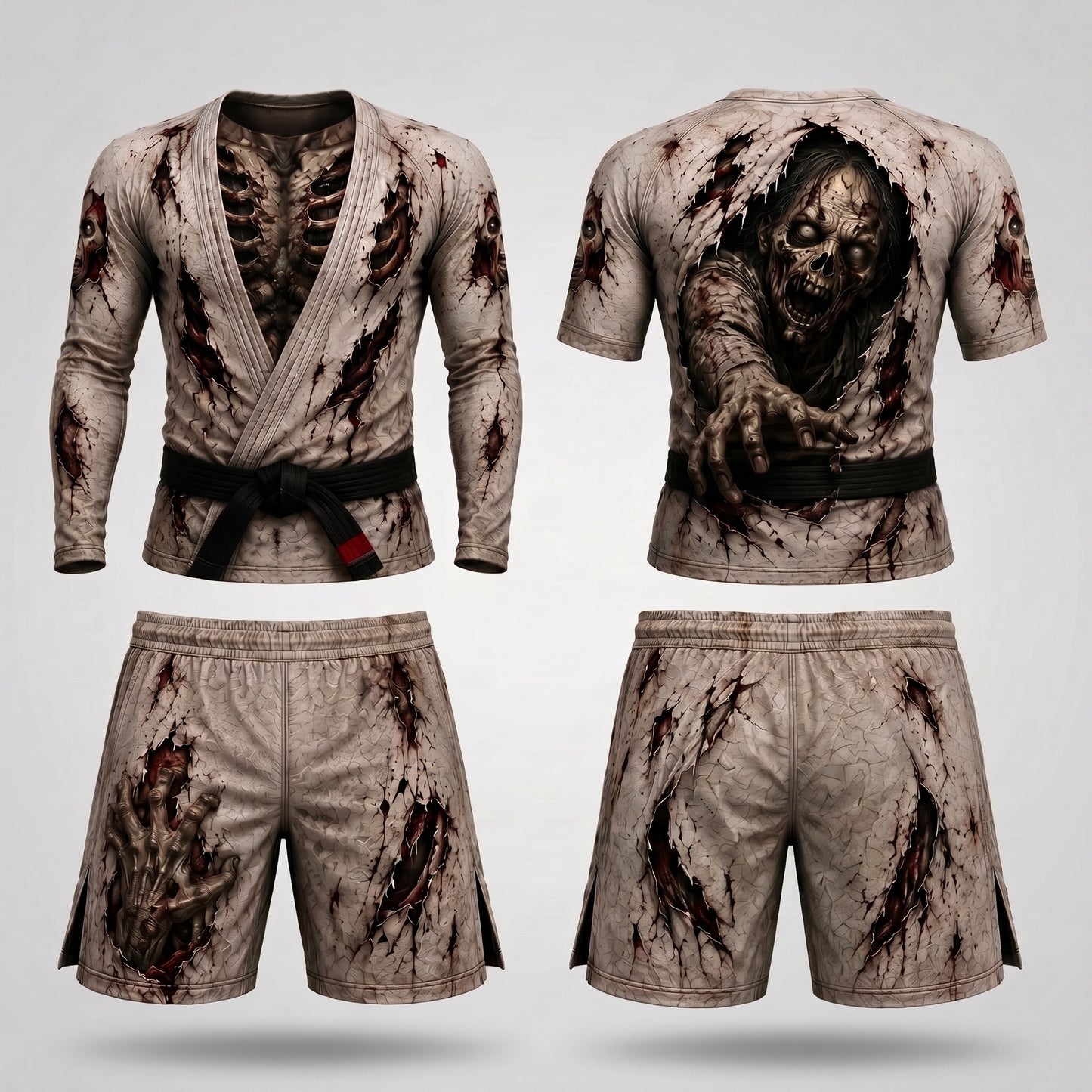 Zombie Gi  — Rashguard + Shorts Set