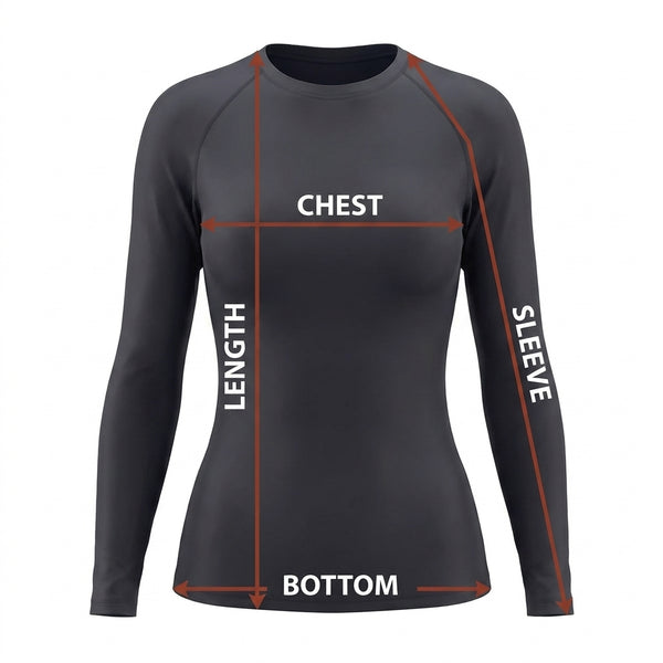 Rashguard measurements