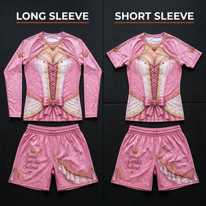 Sexy Princess— Rashguard + Shorts Set
