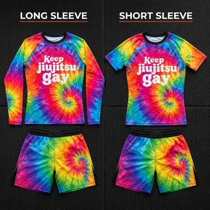 Keep jiujitsu gay — Rashguard + Shorts Set