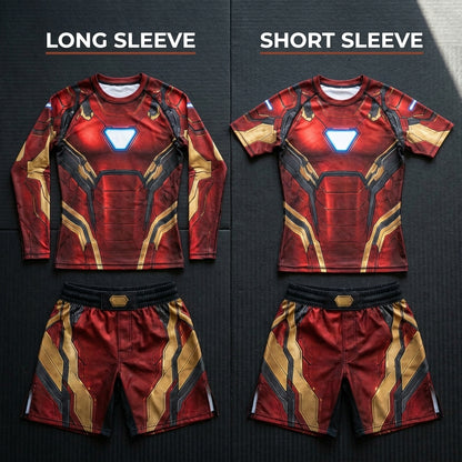 Iron Man (kids)— Rashguard + Shorts Set