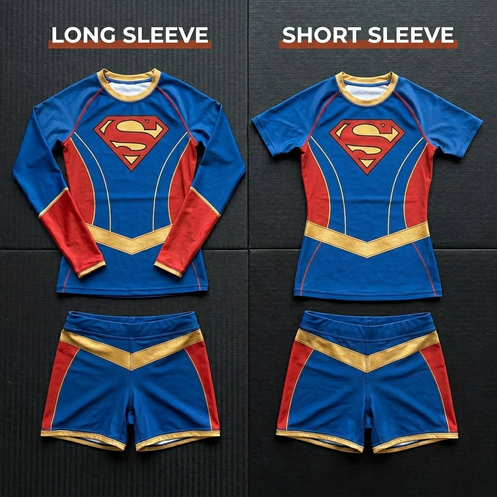 Super Girl — Rashguard + Shorts Set