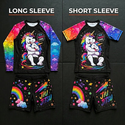 Unicorn Choke — Rashguard + Shorts Set