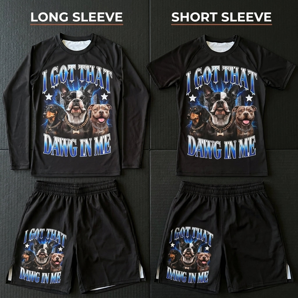 I Got That Dawg — Rashguard + Shorts Set