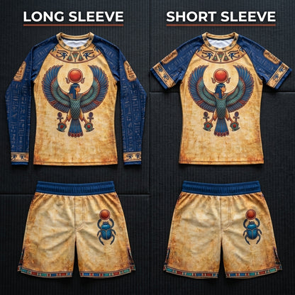 Egyptian Rashguard + Shorts Set
