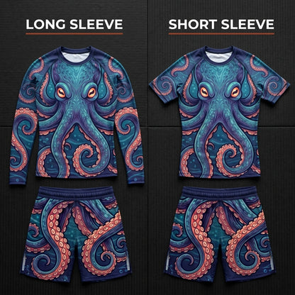 Octopus Rashguard + Shorts Set