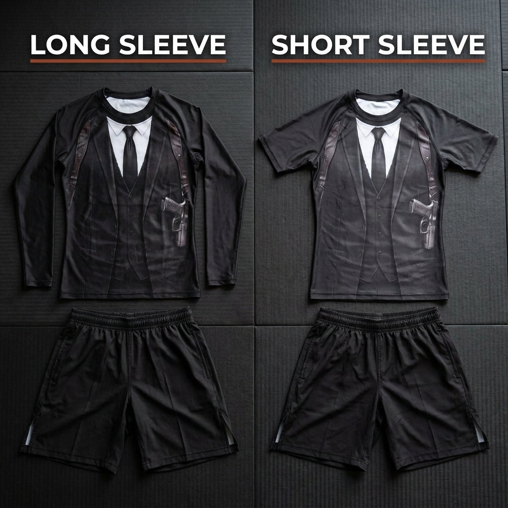 J. Wick— Rashguard + Shorts Set