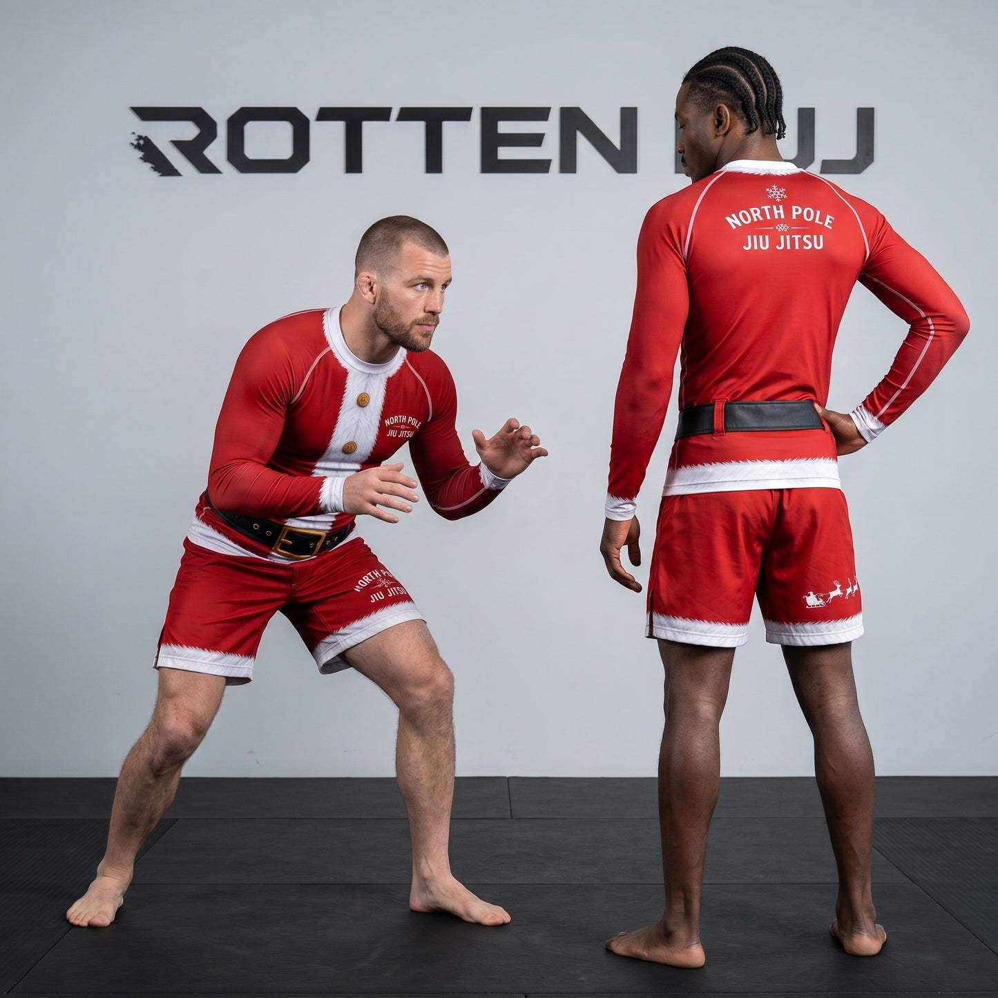 Santa  — Rashguard + Shorts Set