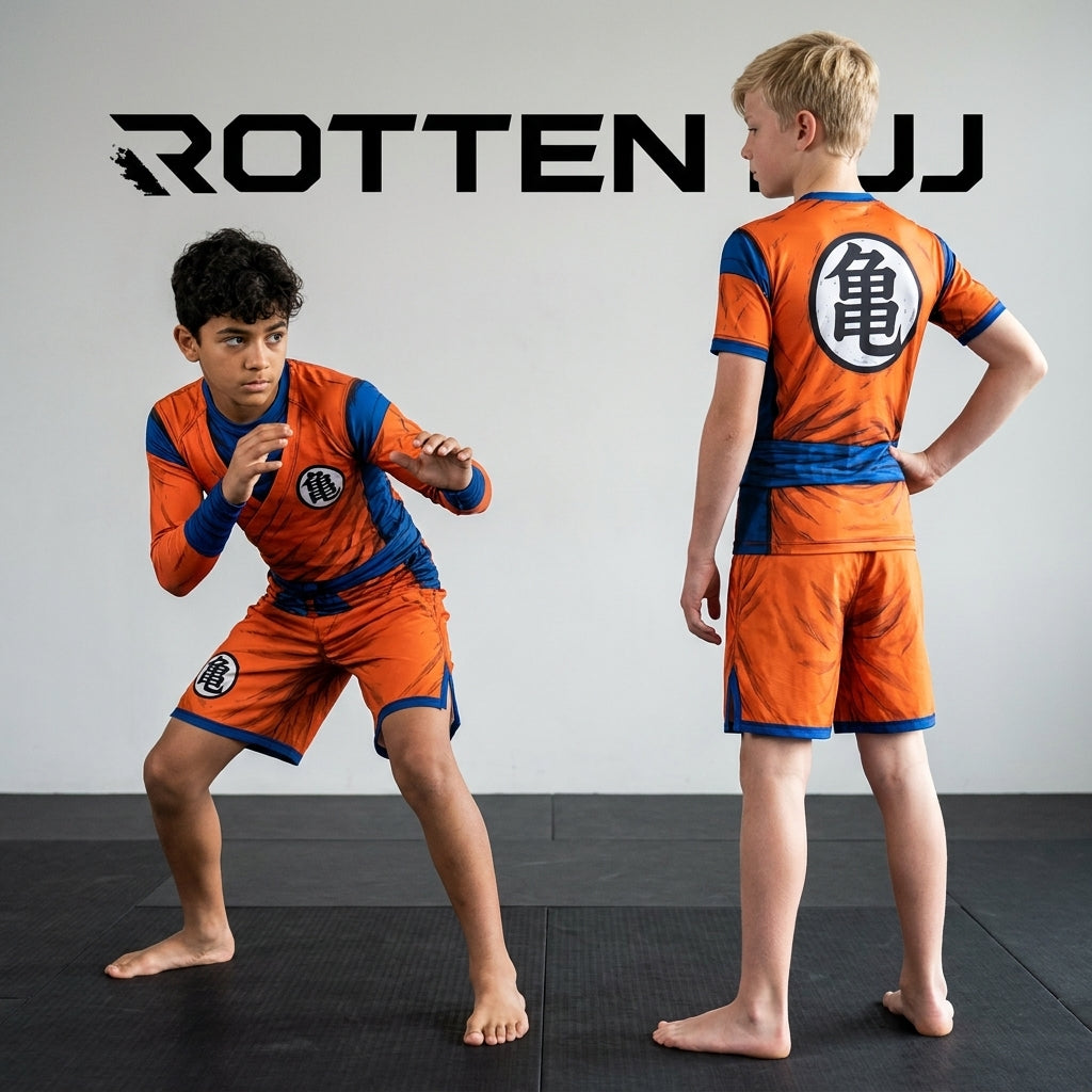Goku (kids)— Rashguard + Shorts Set