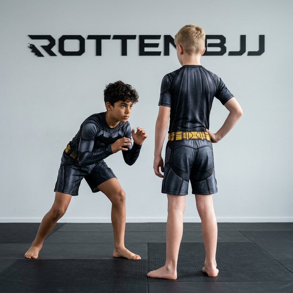 Batman (kids)— Rashguard + Shorts Set