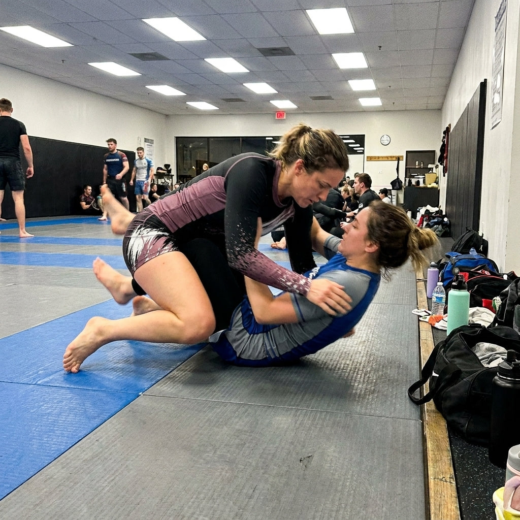 Purple Splash — Rashguard + Shorts Set
