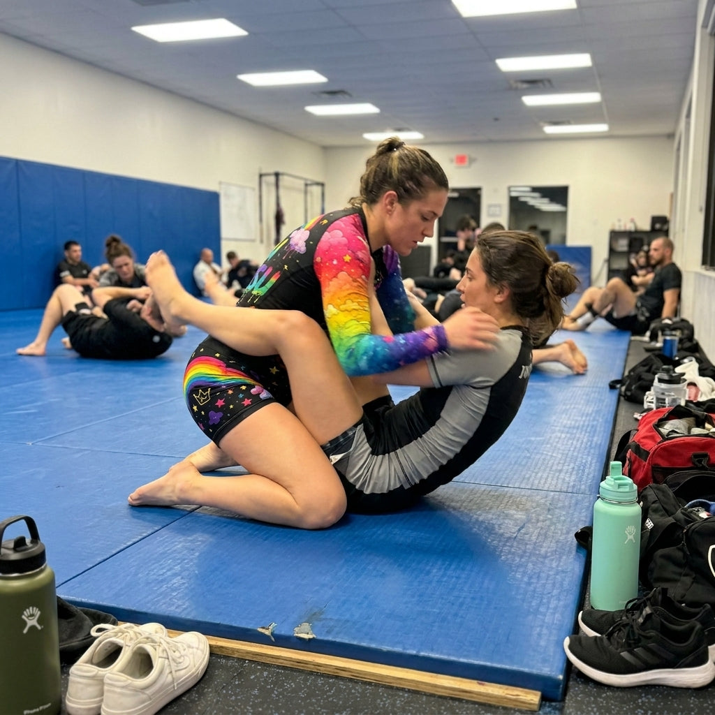 Unicorn Choke — Rashguard + Shorts Set