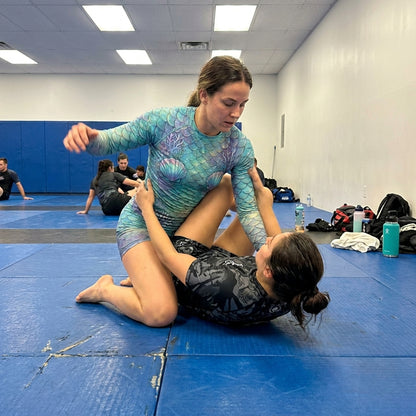 Mermaid (Women)— Rashguard + Shorts Set