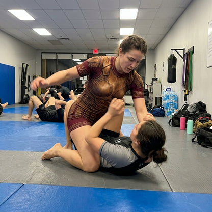 Gladiator (Women)— Rashguard + Shorts Set