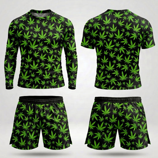 Weed — Rashguard + Shorts Set