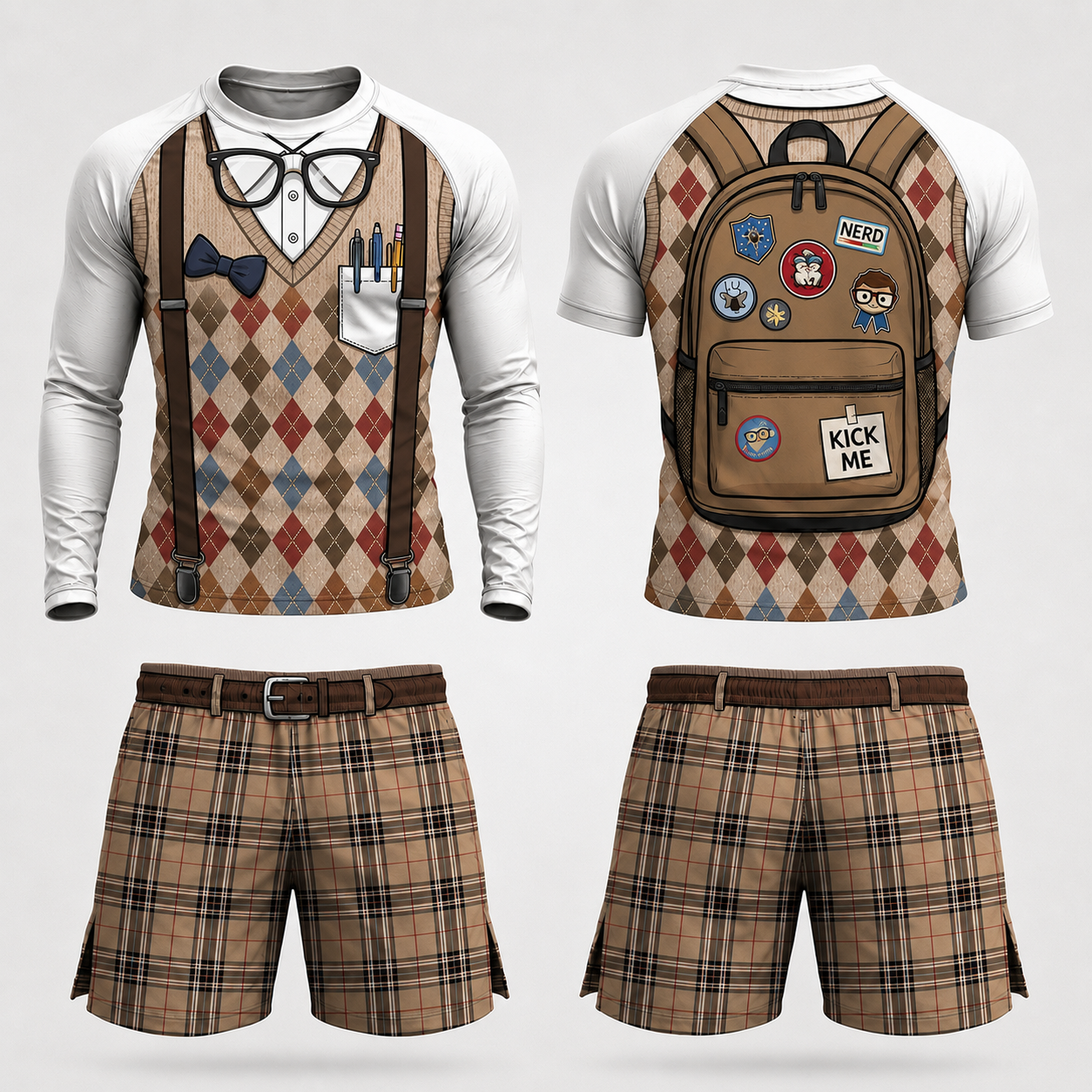 Nerd — Rashguard + Shorts Set