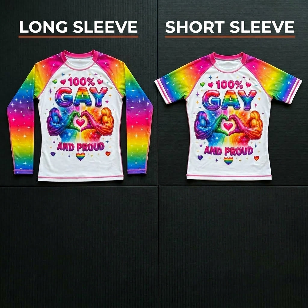 100% Gay — Rashguard