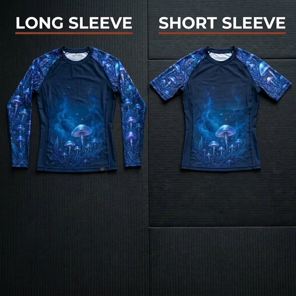 Blue mushroom — Rashguard